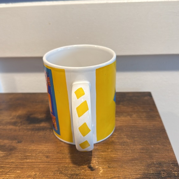 FAT WHITE CALICO CAT Cup Mug Gerrica Connolly Cypress Point Trading Co Ceramic - Picture 2 of 6